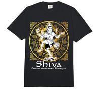 Shiva 'Creador, Mantenedor, Destructor' Dioses Hindúes Señor Shiva Comfort Colors Adult Heavyweight T-Shirt