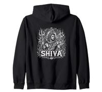 Shiva Destructor Cósmico Mahadev Poder Tridente Hindú Sudadera con Capucha
