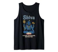 Shiva Dios Hindú Creador Conservador Destructor Camiseta sin Mangas