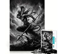 Shiva, Dios hindú, Rompecabezas de 1000 Piezas para Adultos, Juguete de lógica Mental, antiestrés, Corte Firme, Regalo increíble 38x52cm