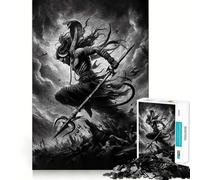 Shiva, Dios hindú Rompecabezas para Adolescentes de 1000 Piezas Juguete para estimular la lógica Alegría Familiar Borde Premium 50x75cm