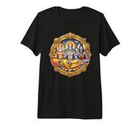 Shiva Dios hindú Trimurti Vishnu Brahma Camiseta Premium