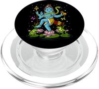 Shiva Dios Hindú Zen Yoga Meditación Hinduismo Espiritual PopSockets PopGrip para MagSafe