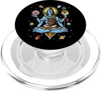 Shiva Dios Hindú Zen Yoga Meditación Hinduismo Espiritual PopSockets PopGrip para MagSafe