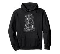 Shiva Mahadev Trishul Tandav Poder Cósmico Sudadera con Capucha