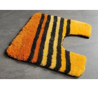 Shiva Sunshine Alfombra de Wc Con Corte 55x55cm. Altura Del Pelo Con
