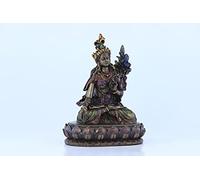 SHIVAJI ARTS Estatua de Tara blanca, Estatua de Tara, 6 pulgadas, Diosa tibetana, Dios tibetano, Budismo, Salvador budista, Estatua de Tara blanca, Tara blanca
