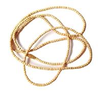 Shivalays Tulsi Kanti Mala natural para Pooja y Jaap Tulsi Mala para protección espiritual, claridad mental y equilibrio planetario | Collar de albahaca santa (Tulsi) para devoción al Señor