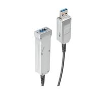 SHIVERPEAKS-Basic-S-USB Verlängerung Optisch USB 3.0- USB 3.0 A Stecker auf USB 3.0 A + USB Micro B Buchse, 20,0m Marca