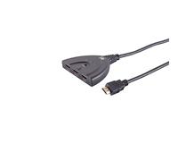 SHIVERPEAKS HDMI Umschalter 3x1, ABS, 4K60Hz, Eco, Schwarz Marca