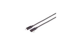 SHIVERPEAKS USB Anschlusskabel, Optisches USB-C Kabel, 3.2, 10Gbps, PD, 90°, 3,0m Marca