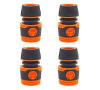 Shiwaki - Juego de 4 Conectores de Manguera de jardín de plástico, Kit de Conector de Grifo de Manguera, 4 Puntos de conexión de Agua rápida