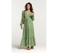 Shiwi Azores Dress Poolside Paisley Kelly Green Talla: XS | Blusón Outlet | Mujer | Verde