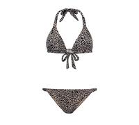 Shiwi Bikini 'BIBI' beige / negro XXL EUR