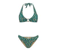 Shiwi Bikini 'CARO' beige / azul / jade XXL EUR