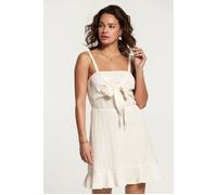 Shiwi Bora-bora Dress Mousseline Waffle Jet Stream White Talla: L | Mini Vestidos Outlet | Mujer | Blanco