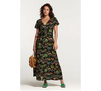 Shiwi Brazil Dress Jaipur Palm Black Talla: M | Blusón Outlet | Mujer | Negro