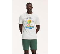 Shiwi City Break Inn T-shirt Jet Stream White Talla: L | Camisetas con Decoración Impresa Outlet | Hombre | Blanco