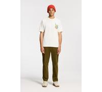 Shiwi Finn Relaxed Fit Landscape T-shirt White Talla: XL | Camisetas con Decoración Impresa Outlet | Hombre | Blanco