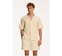 Shiwi Geo Eclipse Shirt Angora Beige Talla: M | Outlet | Hombre | Marrón