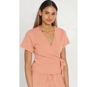 Shiwi Havana Wrap Top Canyon Clay Pink Talla: XS | Blusas Outlet | Mujer | Rosa