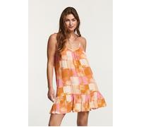 Shiwi Ibiza Dress Block Palm Iced Strawberry Pink Talla: XS | Mini Vestidos Outlet | Mujer | Rosa