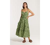 Shiwi Josie Dress Daisy Bouquet Green Daisy Bouquet Talla: XL | Vestidos Midi Outlet | Mujer | Verde