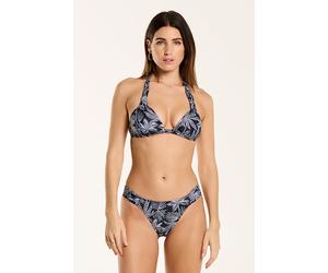 Shiwi Ladies Bibi Bikini Set Palm Leaves Black Leaves Talla: 38 | Bikinis Outlet | Mujer | Negro