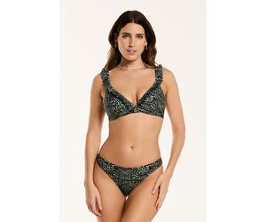 Shiwi Ladies Bobby Bikini Set Mixed Animal Forest Green Mixed Anim Talla: 36 | Bikinis Outlet | Mujer | Verde