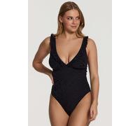 Shiwi Ladies Bobby Swimsuit Bermuda Tiger Structure Black Talla: 34 | Bañadores Outlet | Mujer | Negro