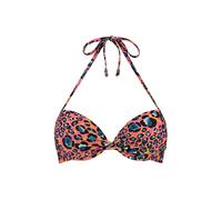 Shiwi Ladies Leopard Spot Luca Push Up Bikini Top Azalea Pink Talla: 34 | Outlet | Mujer | Rosa