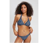 Shiwi Ladies Leopard Spot Vintage Low Brief Poseidon Blue Talla: 34 | Bikinis Outlet | Mujer | Azul