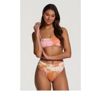 Shiwi Ladies Lola Bikini Set Block Palm Iced Strawberry Pink Talla: 34 | Bikinis Outlet | Mujer | Rosa