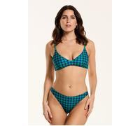 Shiwi Ladies Lou Bikini Set Pied De Poule Ocean Blue Check Talla: 42 | Bikinis Outlet | Mujer | Azul