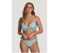 Shiwi Ladies Romy Ruffle Bikini Set Porto Tile Fresh Green Talla: 40 | Bikinis Outlet | Mujer | Verde