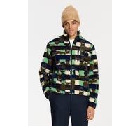 Shiwi Lee Geo Quilt Teddy Jacket Green Olive Geo Quilt Talla: XL | Chaquetas Finas Outlet | Hombre | Verde