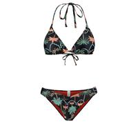 Shiwi Liz Bikini Set Jaipur Palm Black Black Talla: 38 | Bikinis Outlet | Mujer | Negro