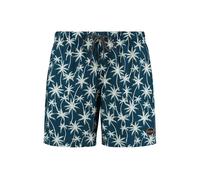 Shiwi Men Swim Short Vacation Palmtrees Micro Peach Blue Pond Talla: S | Bañadores Outlet | Hombre | Azul