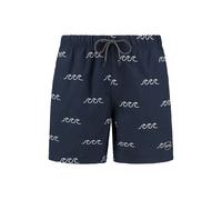 Shiwi Men Swimshort Waves Embroidered Dark Navy Blue Talla: XXL | Bañadores Outlet | Hombre | Azul