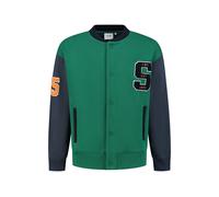 Shiwi Men Varsity Jacket Ivy League Bottle Green Talla: S | Chaquetas Deportivas Outlet | Hombre | Verde