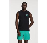 Shiwi Sean Sleeveless T-shirt Paradise Block Black Talla: S | Camisetas sin Mangas Outlet | Hombre | Negro