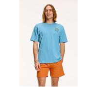 Shiwi Soul Surfing T-shirt Canadian Blue Talla: L | Camisetas con Decoración Impresa Outlet | Hombre | Azul