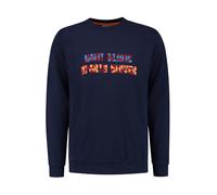 Shiwi Sudadera marino / azul real / naranja / borgoña XXL EUR