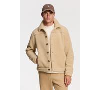 Shiwi Syd Teddy Jacket Beige Clay Talla: M | Chaquetas Finas Outlet | Hombre | Marrón