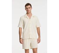 Shiwi Ted Short Sleeve Shirt Geo Sun Beige Geo Sun Talla: M | Camisas Casuales Outlet | Hombre | Marrón