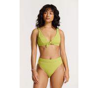 Shiwi Teddy Bikini Set Green Botanic Structure Talla: 38 | Bikinis Outlet | Mujer | Verde