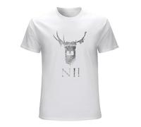 SHIXUED Camiseta para hombre de los Caballeros de NI Monty Fun Python and say Holy Grail Knight White, blanco, L