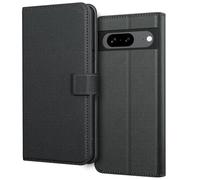 SHIYENA Funda Compatible con Google Pixel 8A, Cuero PU Soporte Plegable Ranura para Tarjeta Cierre Magnético Funda con Tapa Libro Case Cover