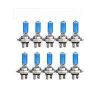ShiZiChen 10 Uds 24V H7 100W 5000K Bombilla halógena Luces antiniebla súper Brillantes lámpara de Faro de Alta Potencia Fuente de Coche estacionamiento Blanco
