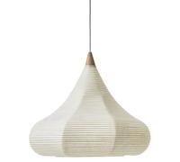 Shizuku Lámpara Colgante Blanco/ Roble